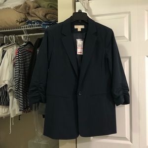 NWT Michael Kors Navy Blazer